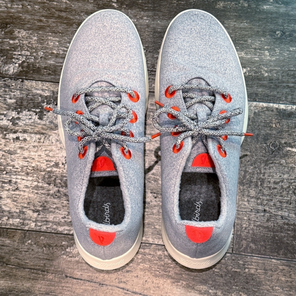 Allbirds Canada Maple Gray Limited Edition Wool Runners Sneakers Men Size 14 NEW - Picture 5 of 12